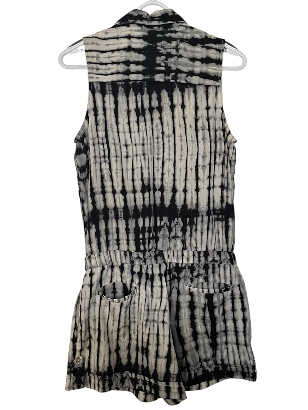Farm Rio Tie Dye Snake Skin Pattern Romper - Picture 2 of 15